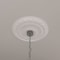 Ekena Millwork Jackson Ceiling Medallion (Fits Canopies up to 5 1/8"), 20"OD x 3 5/8"ID x 1"P, Primed White CM20JA - alternate 6